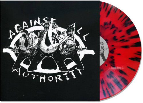 Against All Authority: 24 Hour Roadside Resistance - Red w/ Black Splatter [ Record ]