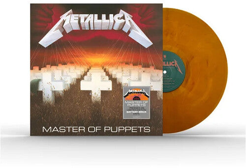 Metallica: Master Of Puppets - 'Battery Brick' Red Colored Vinyl [ Record ]