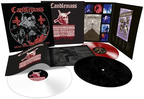 Candlemass: Tritonus Nights - 3LP Red, White & Black Etched Vinyl Boxset [ Record ]