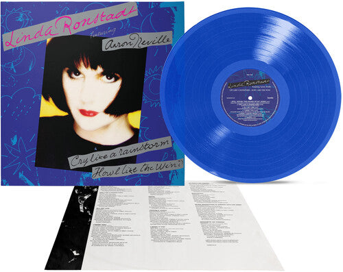 Linda Ronstadt: Cry Like a Rainstorm - Howl Like the Wind - Translucent Blue [ Record ]