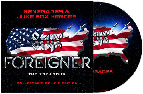 Styx & Foreigner: Renegades & Juke Box Heroes [ Record ]
