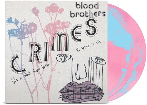 The Blood Brothers: Crimes (Collector's Edition) - Bubblegum Pink & Baby Blue [ Record ]