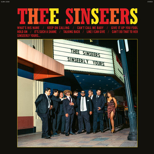 Thee Sinseers: Sinseerly Yours [ Record ]