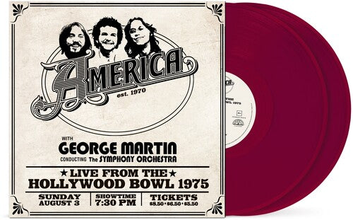 America: America: Live At The Hollywood Bowl 1975 [ Record ]