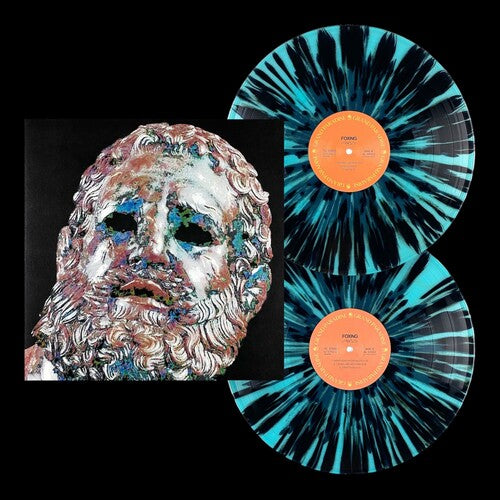 Foxing: Foxing - Ice Blue with Black Splatter [ Record ]