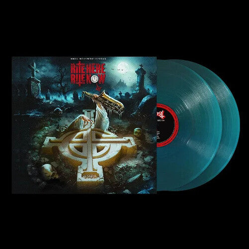 The Ghost: Rite Here Rite Now (Original Soundtrack) - Limited Translucent Sea Blue Colored Vinyl [ Record ]