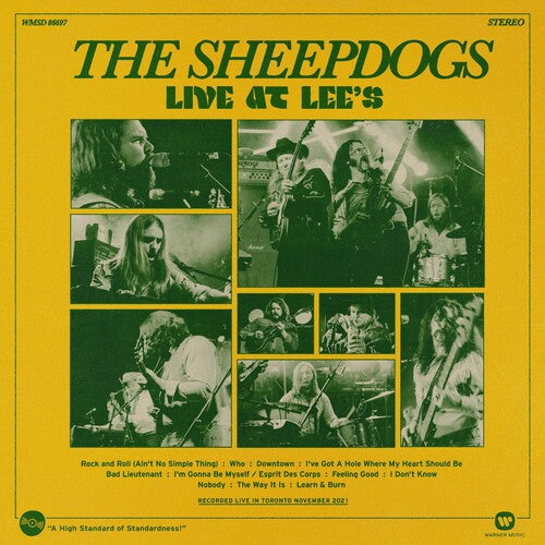 The Sheepdogs: Live At Lees - Translucent Green Colored Vinyl [ Record ]
