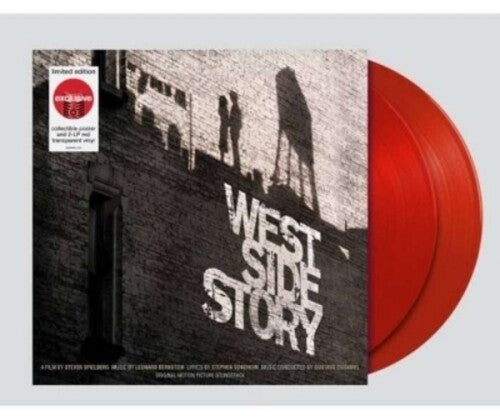 Leonard Bernstein: West Side Story (Original Soundtrack) - Red Colored Vinyl with Poster [ Record ]