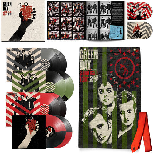 Green Day: American Idiot (20th Anniversary Deluxe Edition) [Split-Color 8LP + 2 Blu-ray] [ Record ]
