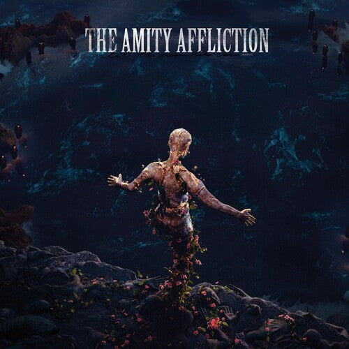 The Amity Affliction: Let The Ocean Take Me   (Sea Blue with Heavy White Splatter) [ Record ]