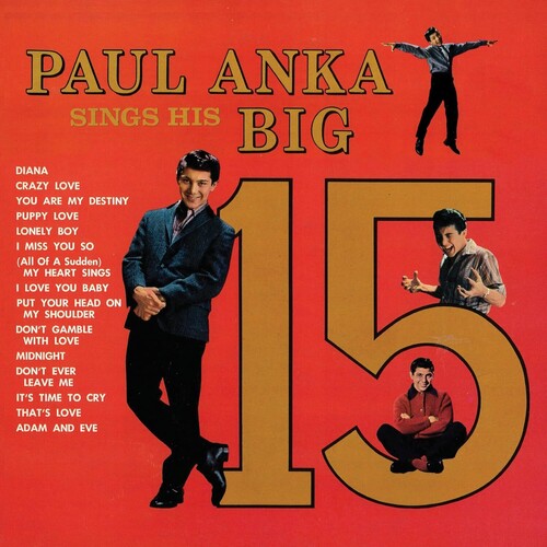 Paul Anka: Paul Anka Sings His Big 15 [ Record ]
