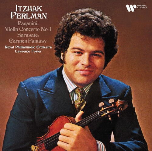 Itzhak Perlman: Paganini: Violin Concerto No. 1 & Sarasate: Carmen Fantasy [ Record ]