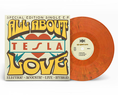 Tesla: All About Love - Orange [ Record ]