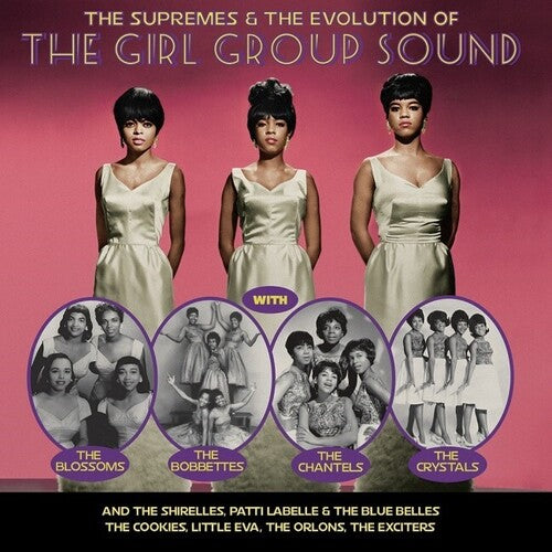 Supremes & the Evolution of the Girl Group Sound: Supremes & The Evolution Of The Girl Group Sound / Various - 140gm Pink & Black Marble Vinyl [ Record ]