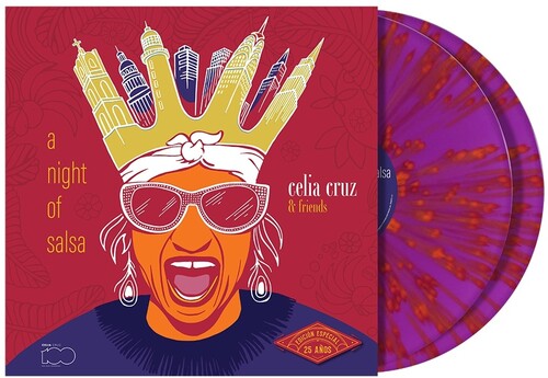 Celia Cruz: A Night Of Salsa   (25th Anniversary Edition) [Magenta Splatter LP] [ Record ]