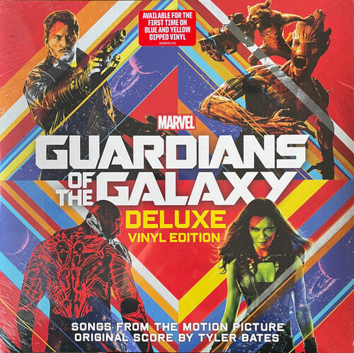 Tyler Bates: Guardians Of The Galaxy (Original Soundtrack) - Blue & Yellow Colored Vinyl [ Record ]