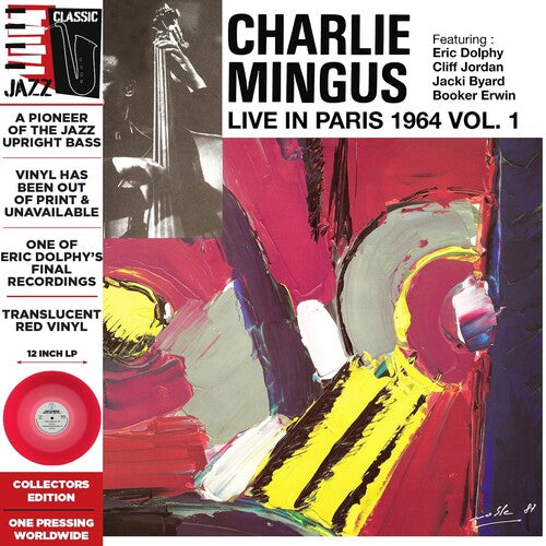 Charlie Mingus: Live in Paris, 1964 Vol. 1 - Translucent Red [ Record ]