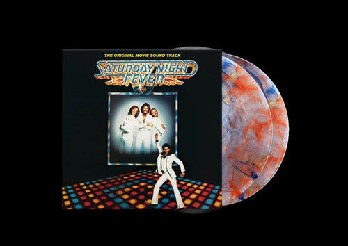 Bee Gees: Saturday Night Fever (Original Soundtrack) - Limited Red, Orange & Blue Marble Colored Vinyl [ Record ]