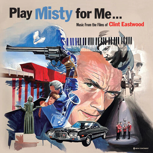 Play Misty for Me: Music From Films of Eastwood: Play Misty For Me: Music From The Films Of Clint Eastwood / Various - Limited 180-Gram Blue Colored Vinyl [ Record ]