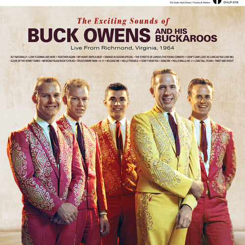Buck Owens & His Buckaroos: The Exciting Sounds of Buck Owens And His Buckaroos Live From Richmond Virginia, 1964 (Strawberry Jam Colored Vinyl) [ Record ]