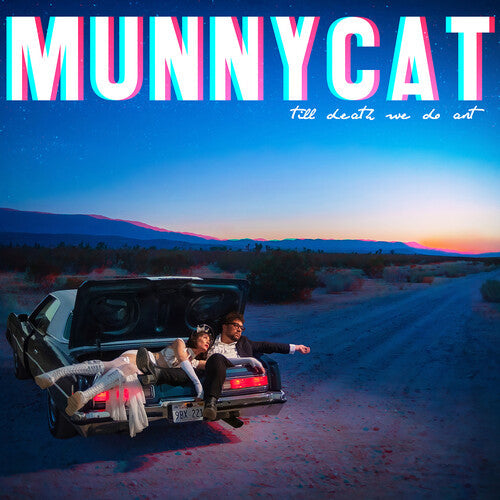 Munnycat: Till Death We Do Art - Red/Blue Split [ Record ]