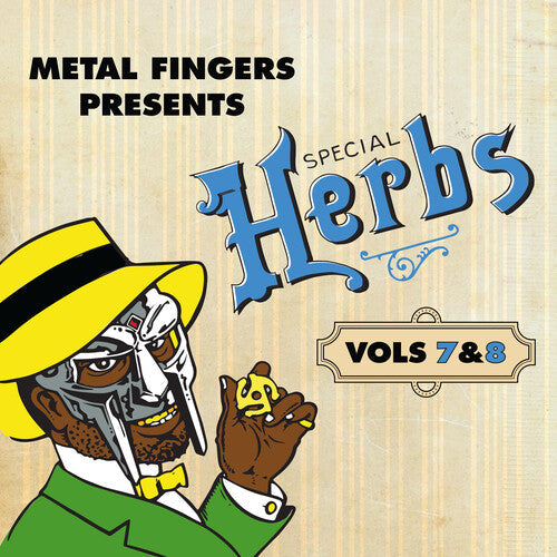 MF Doom: Metal Fingers Presents: Special Herbs Vol. 7 & 8 - Blue [ Record ]