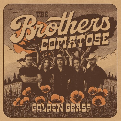 The Brothers Comatose: Golden Grass - Splattered Orange & Blue [ Record ]