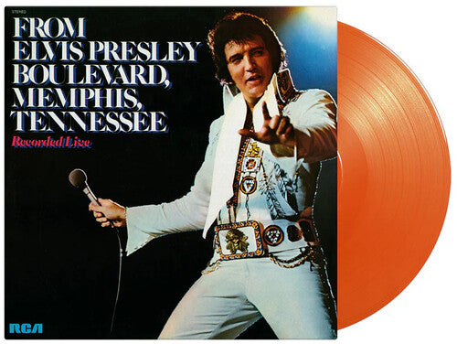 Elvis Presley: From Elvis Presley Boulevard Memphis - Limited 180-Gram Orange Colored Vinyl [ Record ]