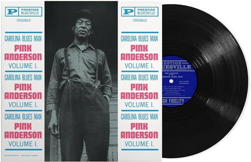 Pink Anderson: Vol. 1: Carolina Blues Man (Bluesville Acoustic Sounds Series) [ Record ]