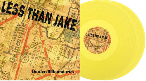 Less than Jake: Borders & Boundaries 25th Anniversary - Yellow [ Record ]