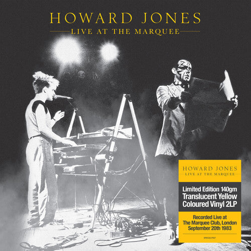 Howard Jones: Live At The Marquee - Transparent Yellow Vinyl [ Record ]