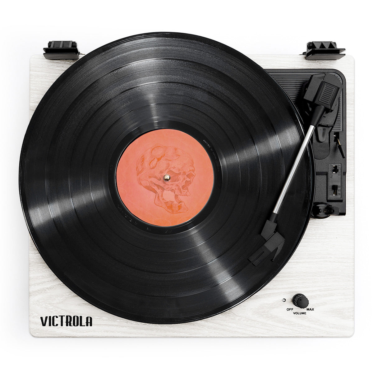 Victrola Montauk Bluetooth Turntable System with Bookshelf Speakers (White)