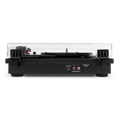 Victrola Montauk Bluetooth Turntable System with Bookshelf Speakers (Black)